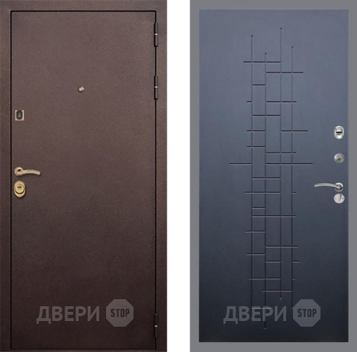 Входная металлическая Дверь Рекс (REX) Лайт 3К FL-289 Ясень черный в Голицыно