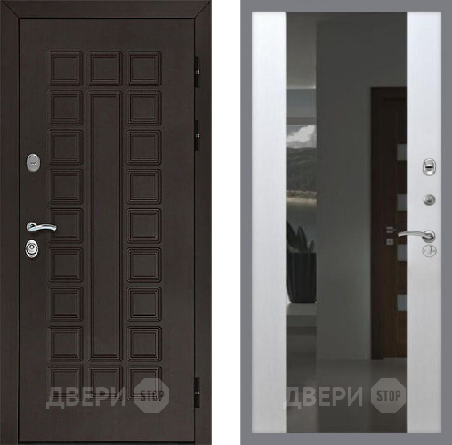Дверь Рекс (REX) Сенатор 3К СБ-16 с Зеркалом Лиственница беж в Голицыно