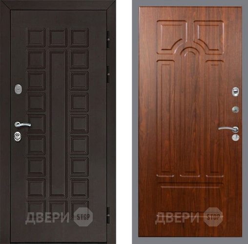 Входная металлическая Дверь Рекс (REX) Сенатор 3К FL-58 Морёная берёза в Голицыно