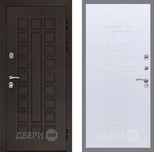 Дверь Рекс (REX) Сенатор 3К FL-289 Белый ясень в Голицыно