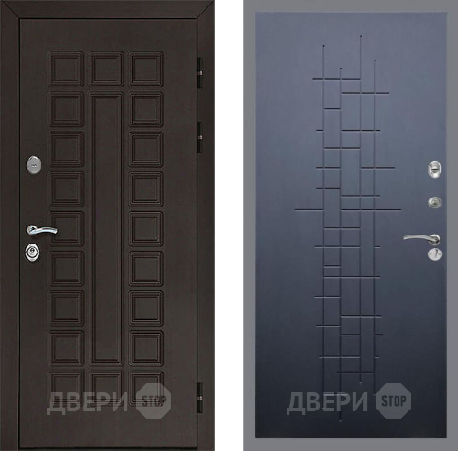 Входная металлическая Дверь Рекс (REX) Сенатор 3К FL-289 Ясень черный в Голицыно