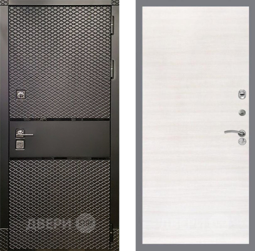 Входная металлическая Дверь Рекс (REX) 15 Черный Кварц GL Акация в Голицыно