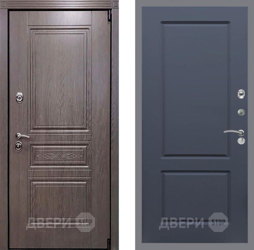 Входная металлическая Дверь Рекс (REX) Премиум-S FL-117 Силк титан в Голицыно