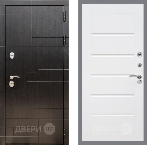 Входная металлическая Дверь Рекс (REX) 20 Сити Белый ясень в Голицыно