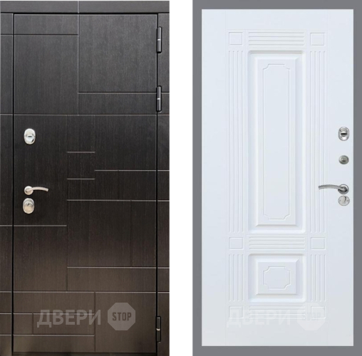 Входная металлическая Дверь Рекс (REX) 20 FL-2 Силк Сноу в Голицыно