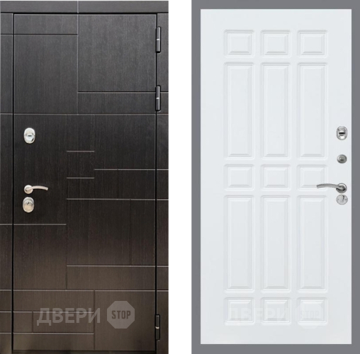 Входная металлическая Дверь Рекс (REX) 20 FL-33 Силк Сноу в Голицыно