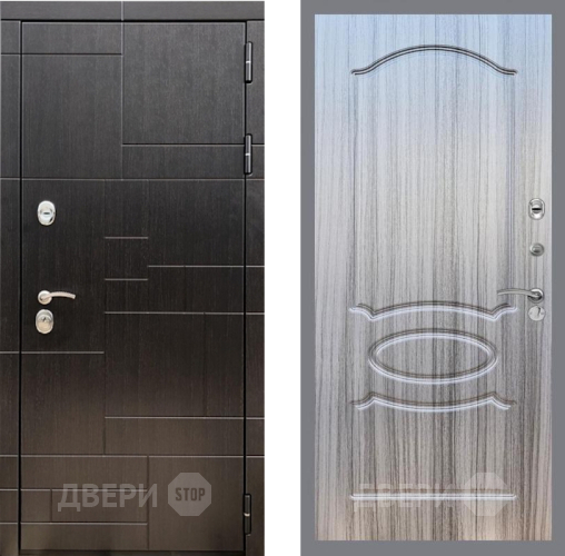 Входная металлическая Дверь Рекс (REX) 20 FL-128 Сандал грей в Голицыно