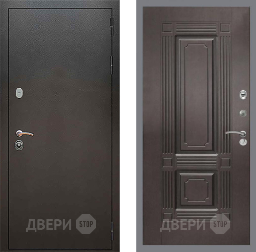 Входная металлическая Дверь Рекс (REX) 5 Серебро Антик FL-2 Венге в Голицыно