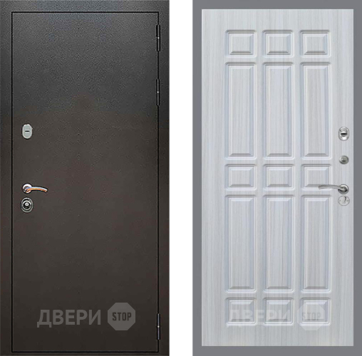 Дверь Рекс (REX) 5 Серебро Антик FL-33 Сандал белый в Голицыно