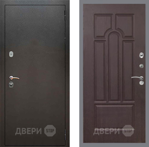 Входная металлическая Дверь Рекс (REX) 5 Серебро Антик FL-58 Венге в Голицыно