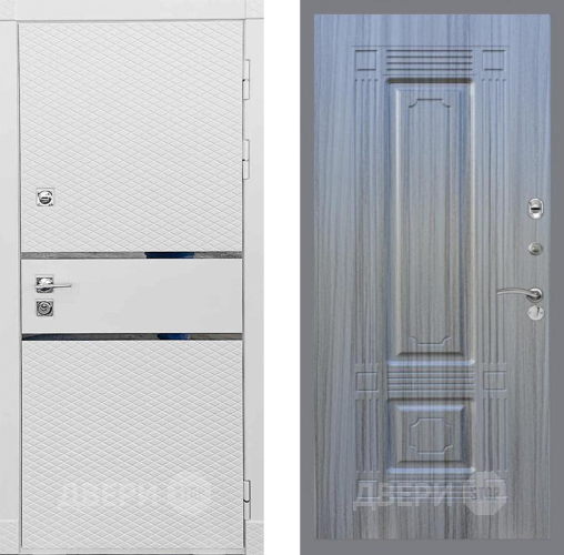 Входная металлическая Дверь Рекс (REX) 15 Силк Сноу FL-2 Сандал грей в Голицыно