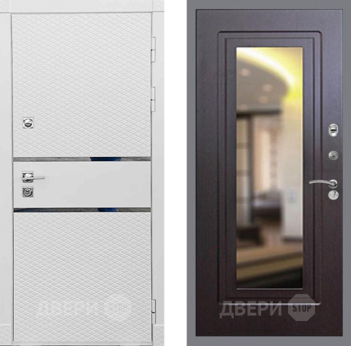 Входная металлическая Дверь Рекс (REX) 15 Силк Сноу FLZ-120 Венге в Голицыно