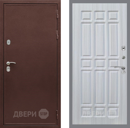 Входная металлическая Дверь Рекс (REX) 5А FL-33 Сандал белый в Голицыно
