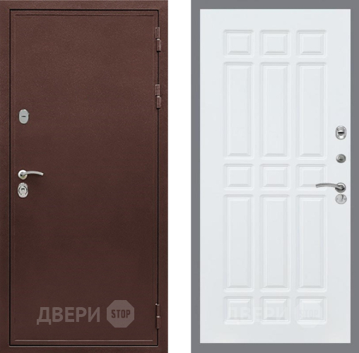 Входная металлическая Дверь Рекс (REX) 5А FL-33 Силк Сноу в Голицыно
