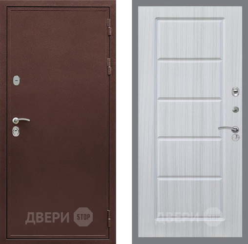 Входная металлическая Дверь Рекс (REX) 5А FL-39 Сандал белый в Голицыно