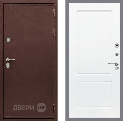 Входная металлическая Дверь Рекс (REX) 5А FL-117 Силк Сноу в Голицыно