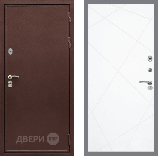 Входная металлическая Дверь Рекс (REX) 5А FL-291 Силк Сноу в Голицыно