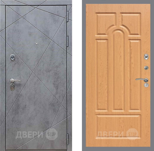 Дверь Рекс (REX) 13 Бетон Темный FL-58 Дуб в Голицыно