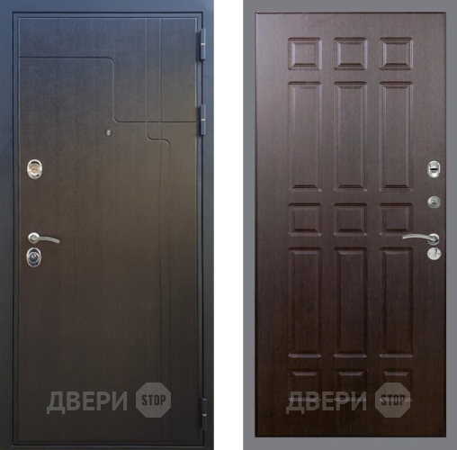 Входная металлическая Дверь Рекс (REX) Премиум-246 FL-33 Венге в Голицыно