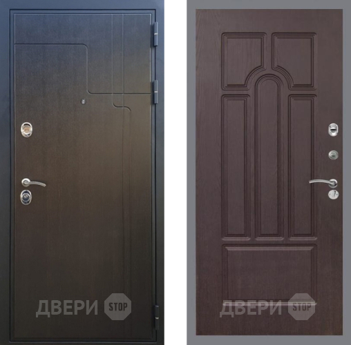 Входная металлическая Дверь Рекс (REX) Премиум-246 FL-58 Венге в Голицыно