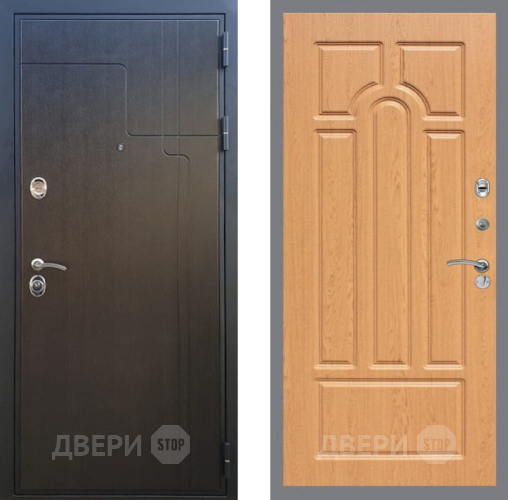Входная металлическая Дверь Рекс (REX) Премиум-246 FL-58 Дуб в Голицыно