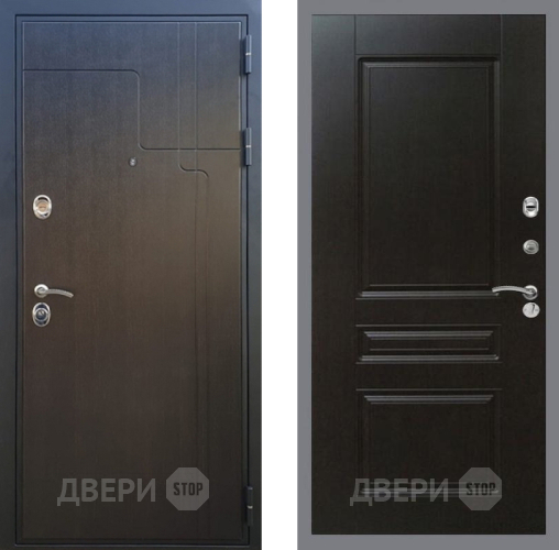 Входная металлическая Дверь Рекс (REX) Премиум-246 FL-243 Венге в Голицыно