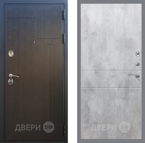 Входная металлическая Дверь Рекс (REX) Премиум-246 FL-290 Бетон светлый в Голицыно