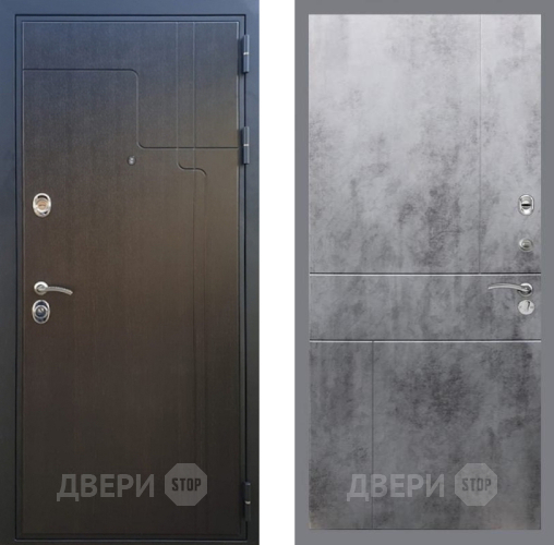 Входная металлическая Дверь Рекс (REX) Премиум-246 FL-290 Бетон темный в Голицыно