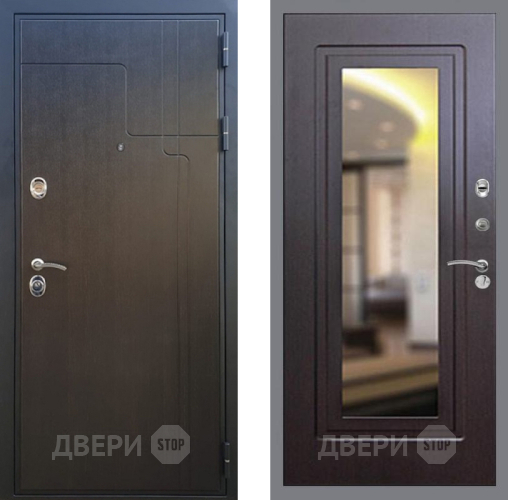 Входная металлическая Дверь Рекс (REX) Премиум-246 FLZ-120 Венге в Голицыно