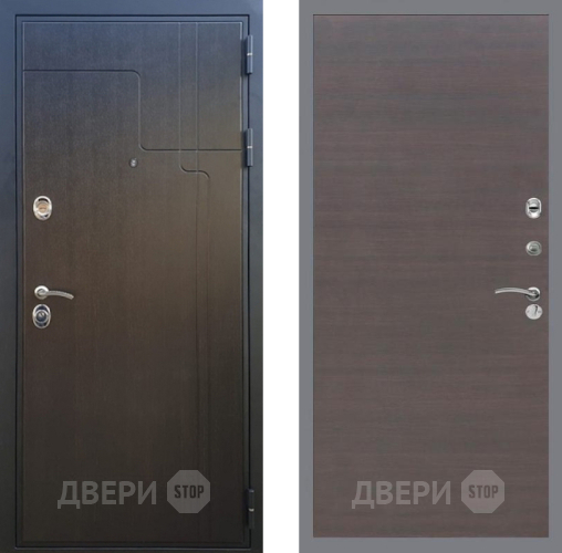 Входная металлическая Дверь Рекс (REX) Премиум-246 GL венге поперечный в Голицыно