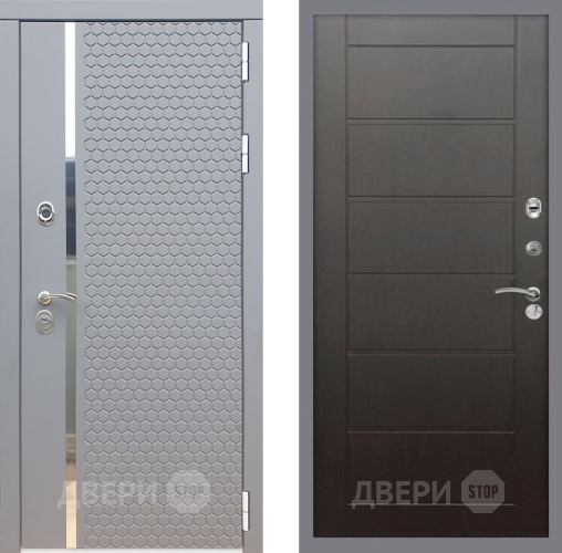 Входная металлическая Дверь Рекс (REX) 24 Сити Венге в Голицыно