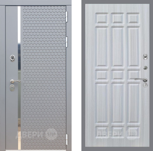Входная металлическая Дверь Рекс (REX) 24 FL-33 Сандал белый в Голицыно