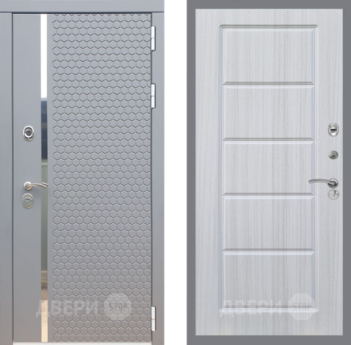 Входная металлическая Дверь Рекс (REX) 24 FL-39 Сандал белый в Голицыно