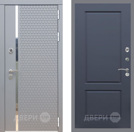 Дверь Рекс (REX) 24 FL-117 Силк титан в Голицыно