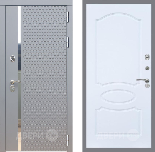 Дверь Рекс (REX) 24 FL-128 Силк Сноу в Голицыно