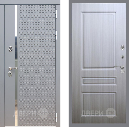 Входная металлическая Дверь Рекс (REX) 24 FL-243 Сандал белый в Голицыно