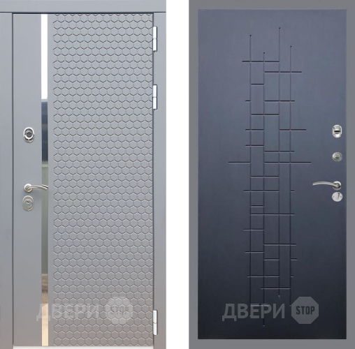 Входная металлическая Дверь Рекс (REX) 24 FL-289 Ясень черный в Голицыно