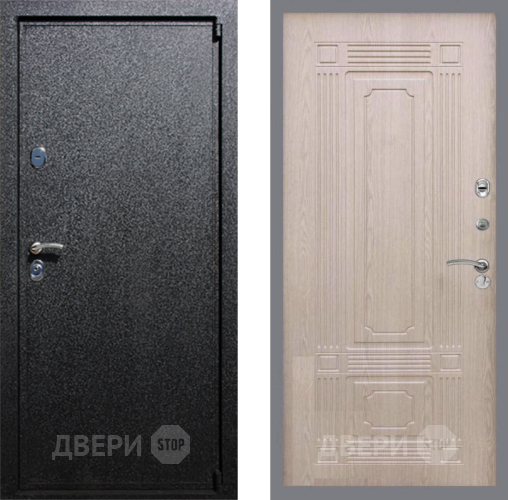 Входная металлическая Дверь Рекс (REX) 3 FL-2 Беленый дуб в Голицыно