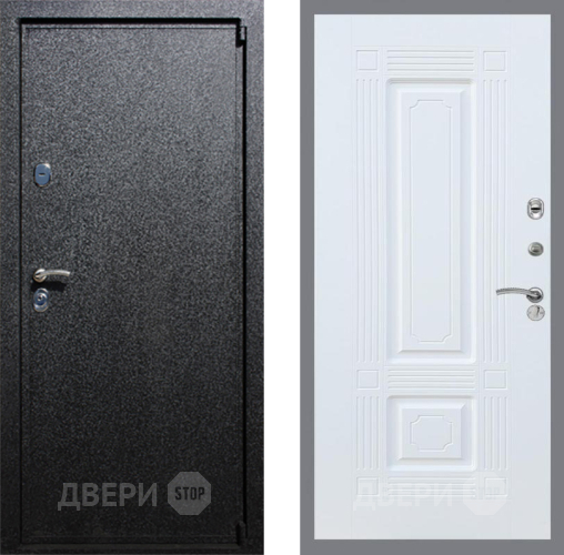 Входная металлическая Дверь Рекс (REX) 3 FL-2 Силк Сноу в Голицыно