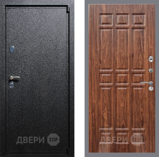 Входная металлическая Дверь Рекс (REX) 3 FL-33 орех тисненый в Голицыно