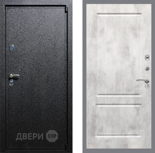 Входная металлическая Дверь Рекс (REX) 3 FL-117 Бетон светлый в Голицыно