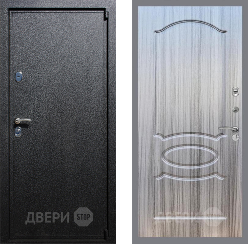 Входная металлическая Дверь Рекс (REX) 3 FL-128 Сандал грей в Голицыно