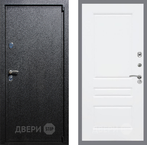 Входная металлическая Дверь Рекс (REX) 3 FL-243 Силк Сноу в Голицыно
