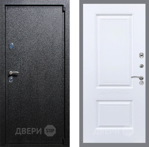 Входная металлическая Дверь Рекс (REX) 3 Смальта Силк Сноу в Голицыно