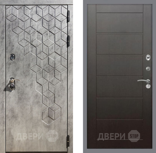 Входная металлическая Дверь Рекс (REX) 23 Сити Венге в Голицыно