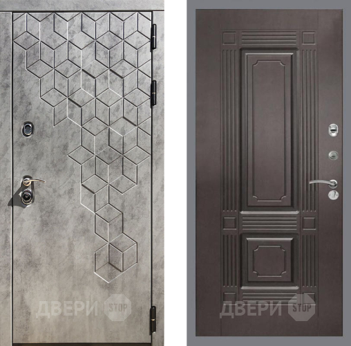 Входная металлическая Дверь Рекс (REX) 23 FL-2 Венге в Голицыно
