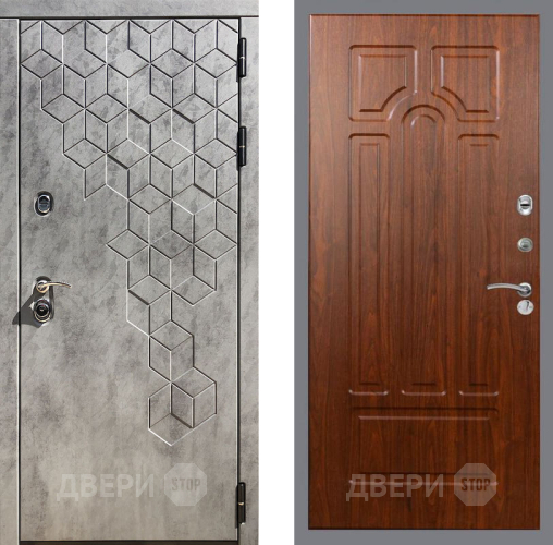Входная металлическая Дверь Рекс (REX) 23 FL-58 Морёная берёза в Голицыно