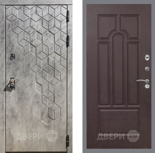 Входная металлическая Дверь Рекс (REX) 23 FL-58 Венге в Голицыно