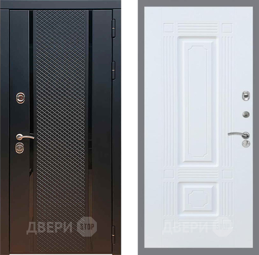 Дверь Рекс (REX) 25 FL-2 Силк Сноу в Голицыно