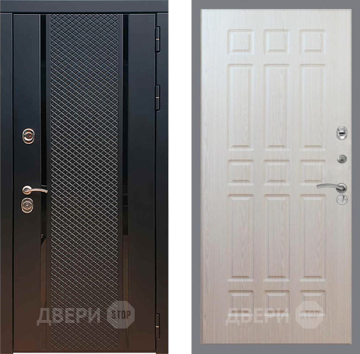 Входная металлическая Дверь Рекс (REX) 25 FL-33 Беленый дуб в Голицыно